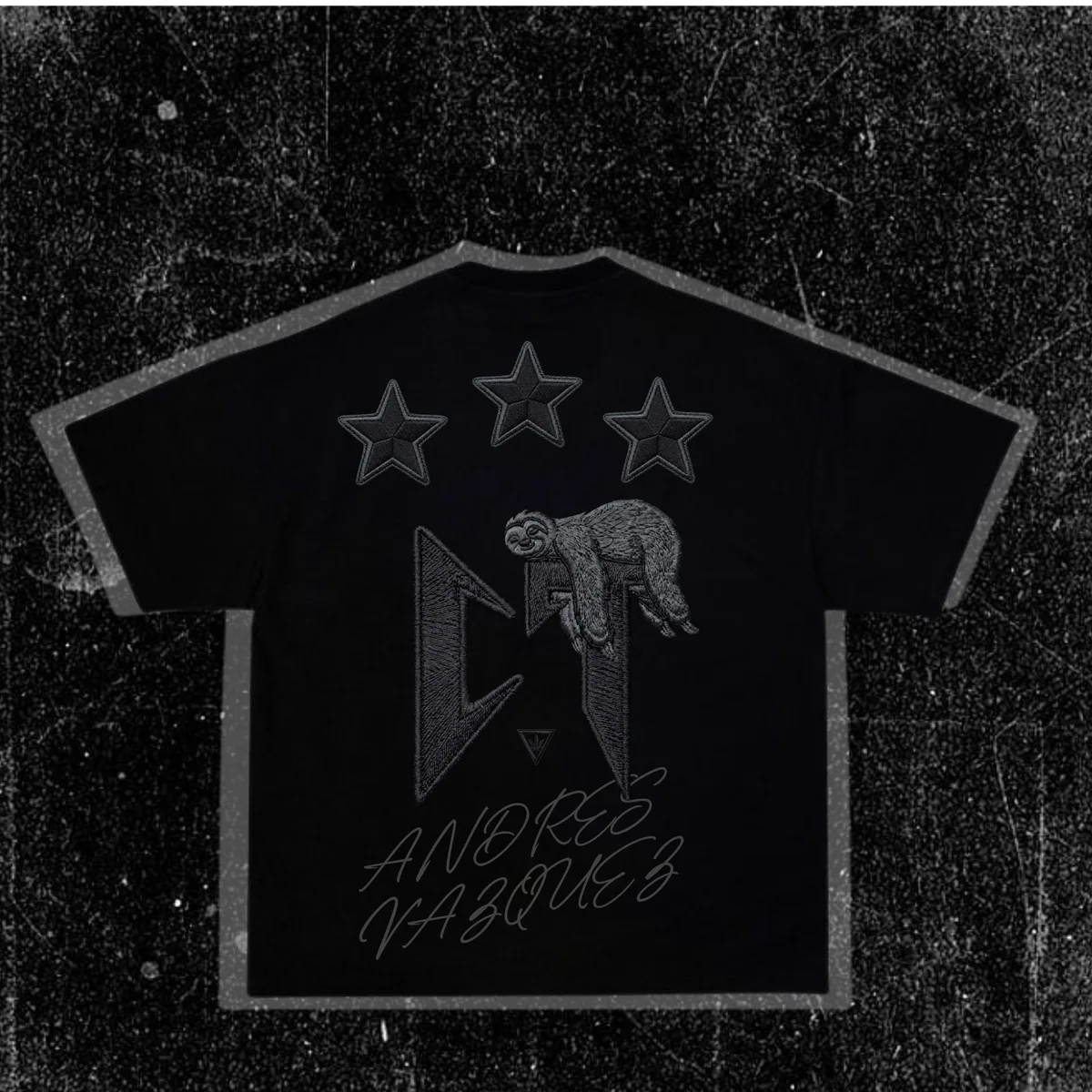 Espalda de Camiseta CT Andrés Vázquez
