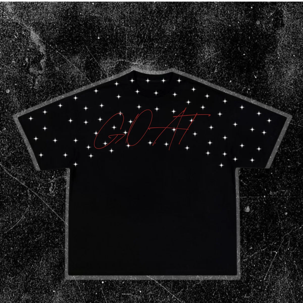 Frente de Camiseta GOAT