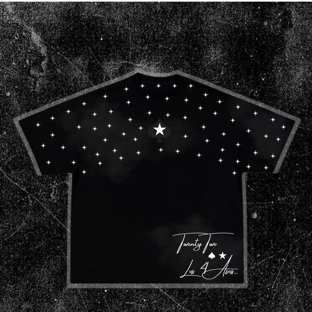 Frente de Camiseta Los 4 Ases