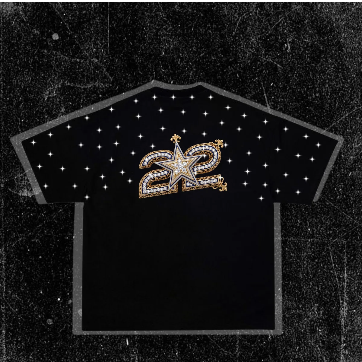Espalda de Camiseta Rich 22