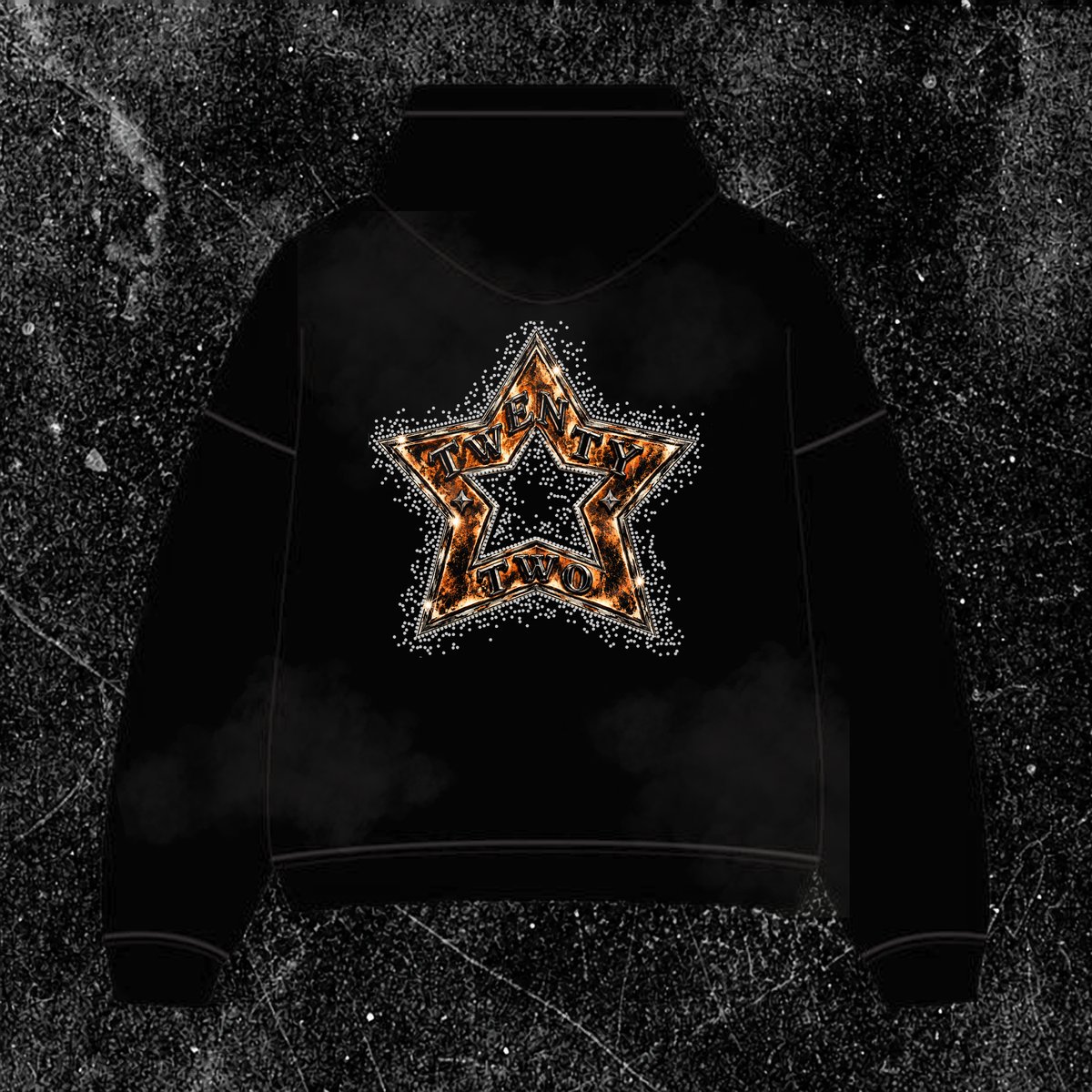 Espalda de RICH LIFE HOODIE
