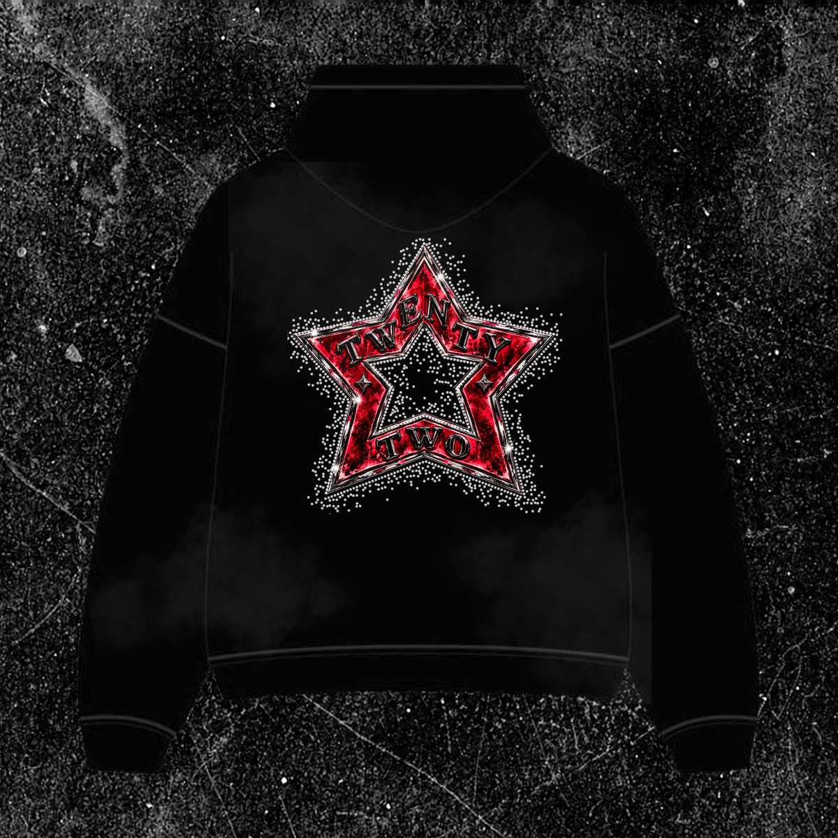 Espalda de FCK YOU HOODIE