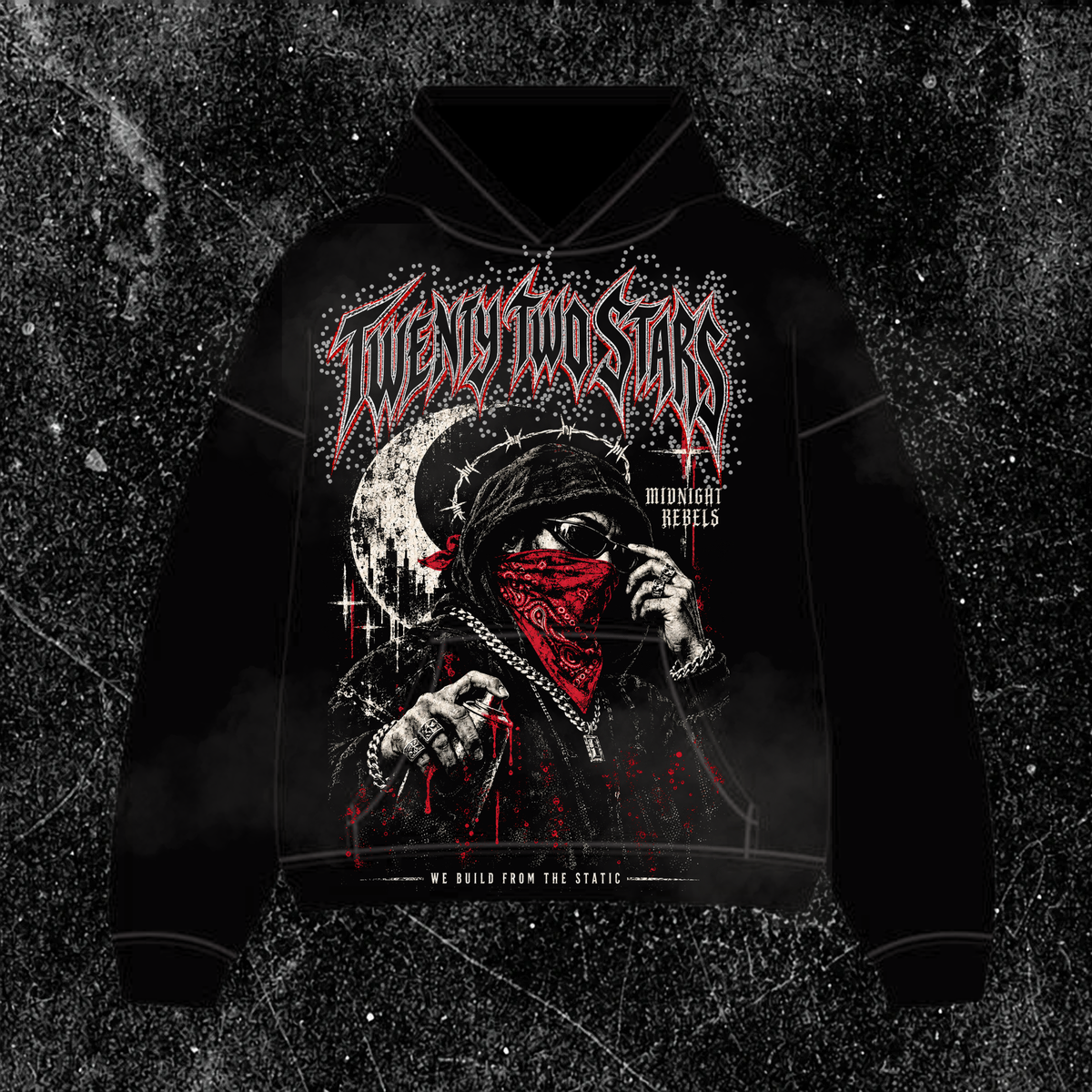 Frente de FCK YOU HOODIE