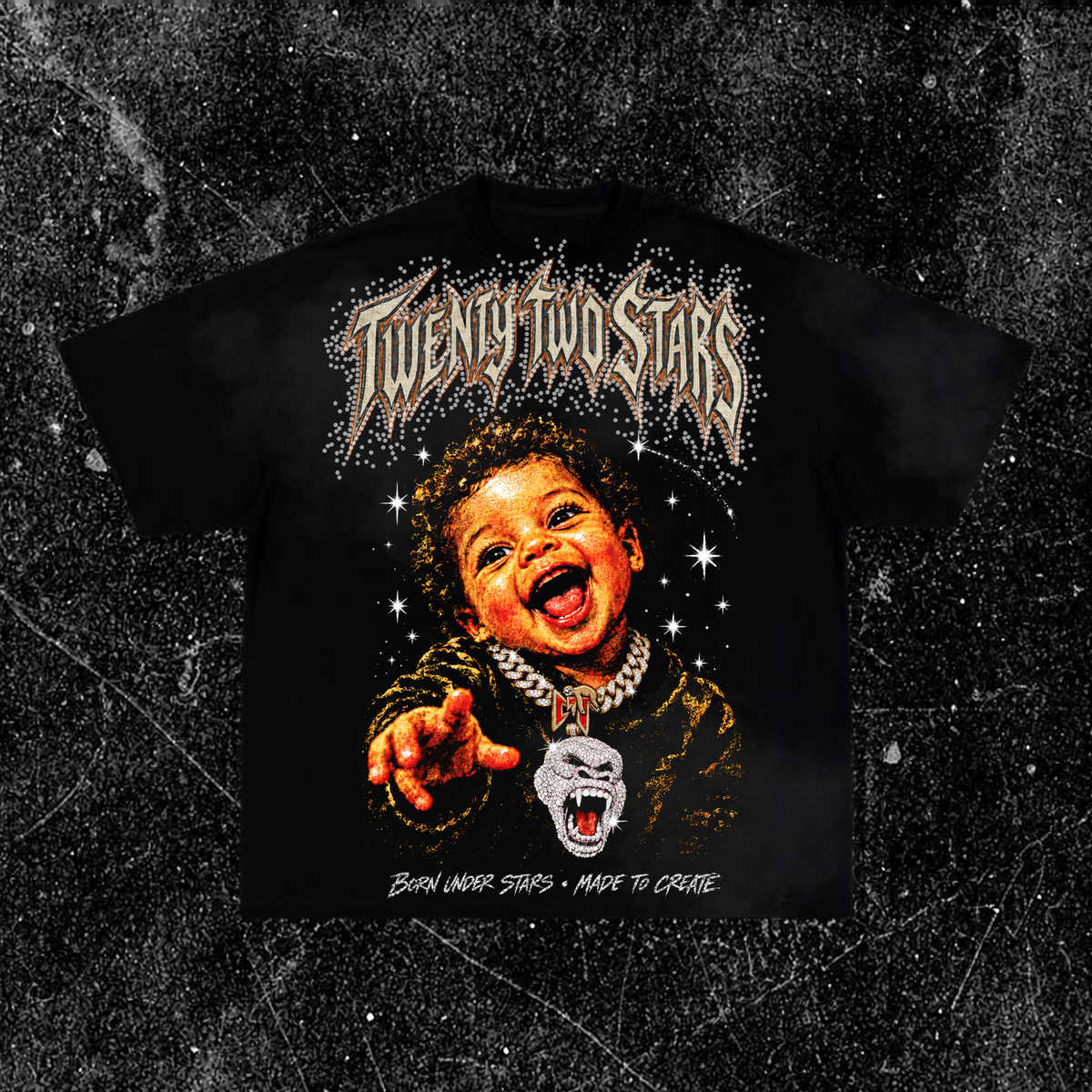 Frente de BABY KONG TEE