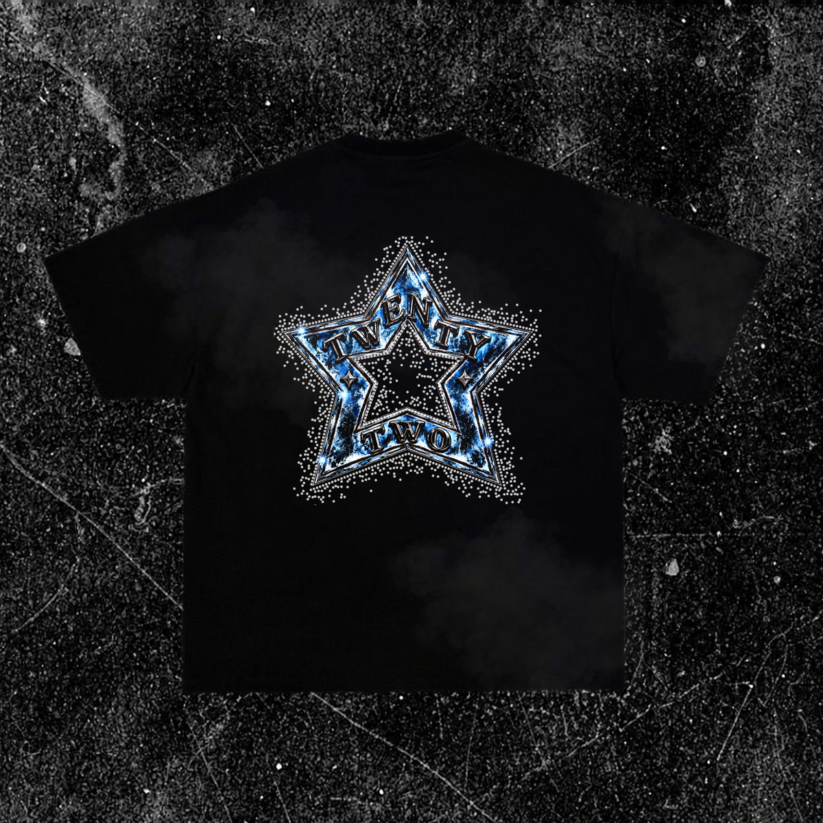 Espalda de BLUE BLESSED TEE