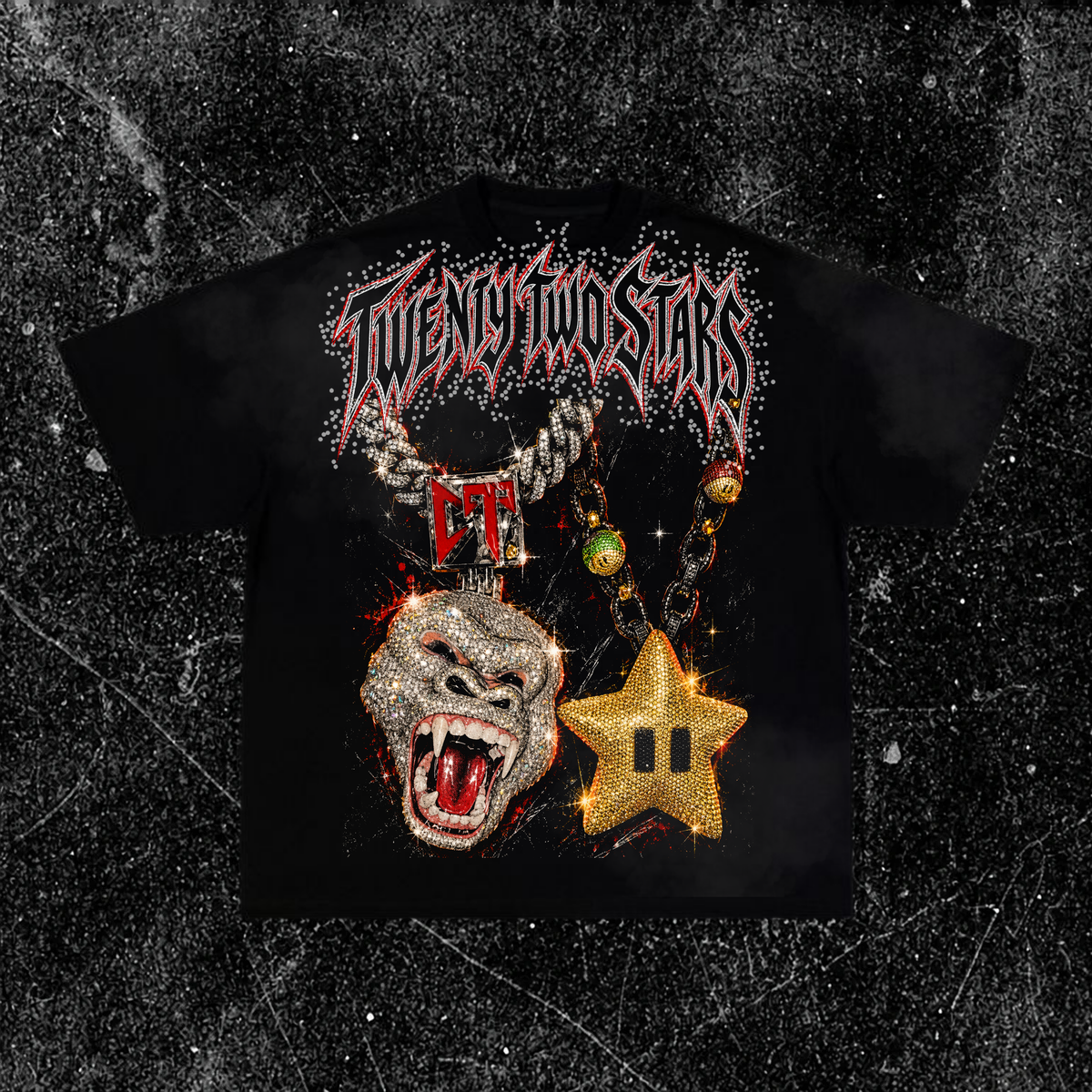 Frente de CT KONG STAR TEE